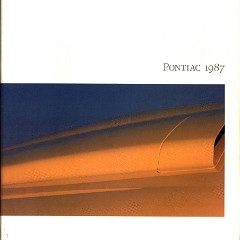 1987 Pontiac Full Line Prestige - rescan