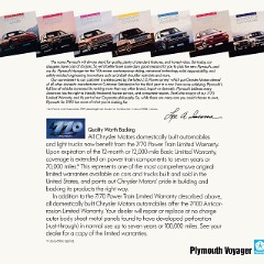 1990 Plymouth Voyager Brochure 24
