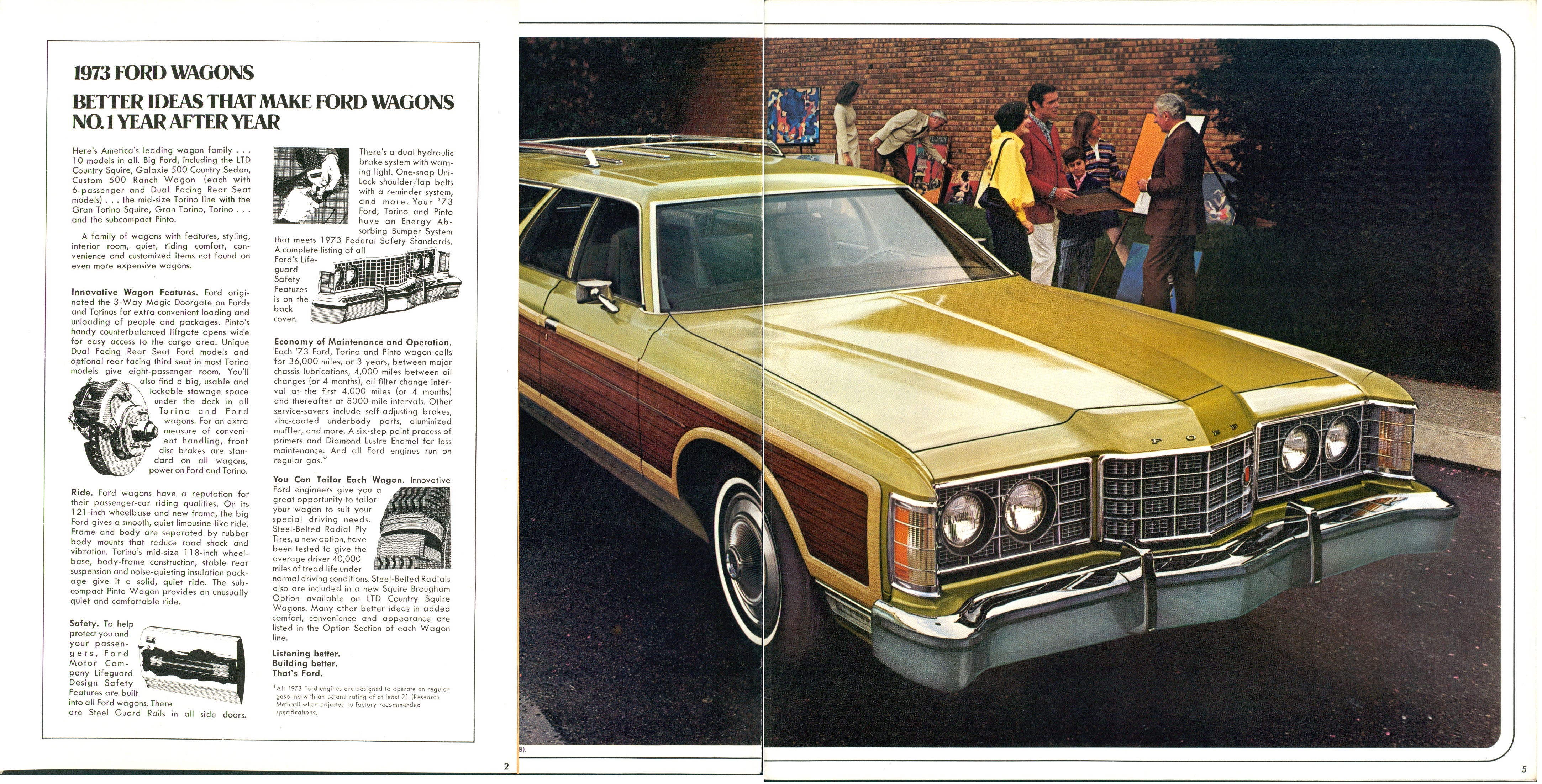 1973 Ford Wagons Brochure (Rev) 02-05