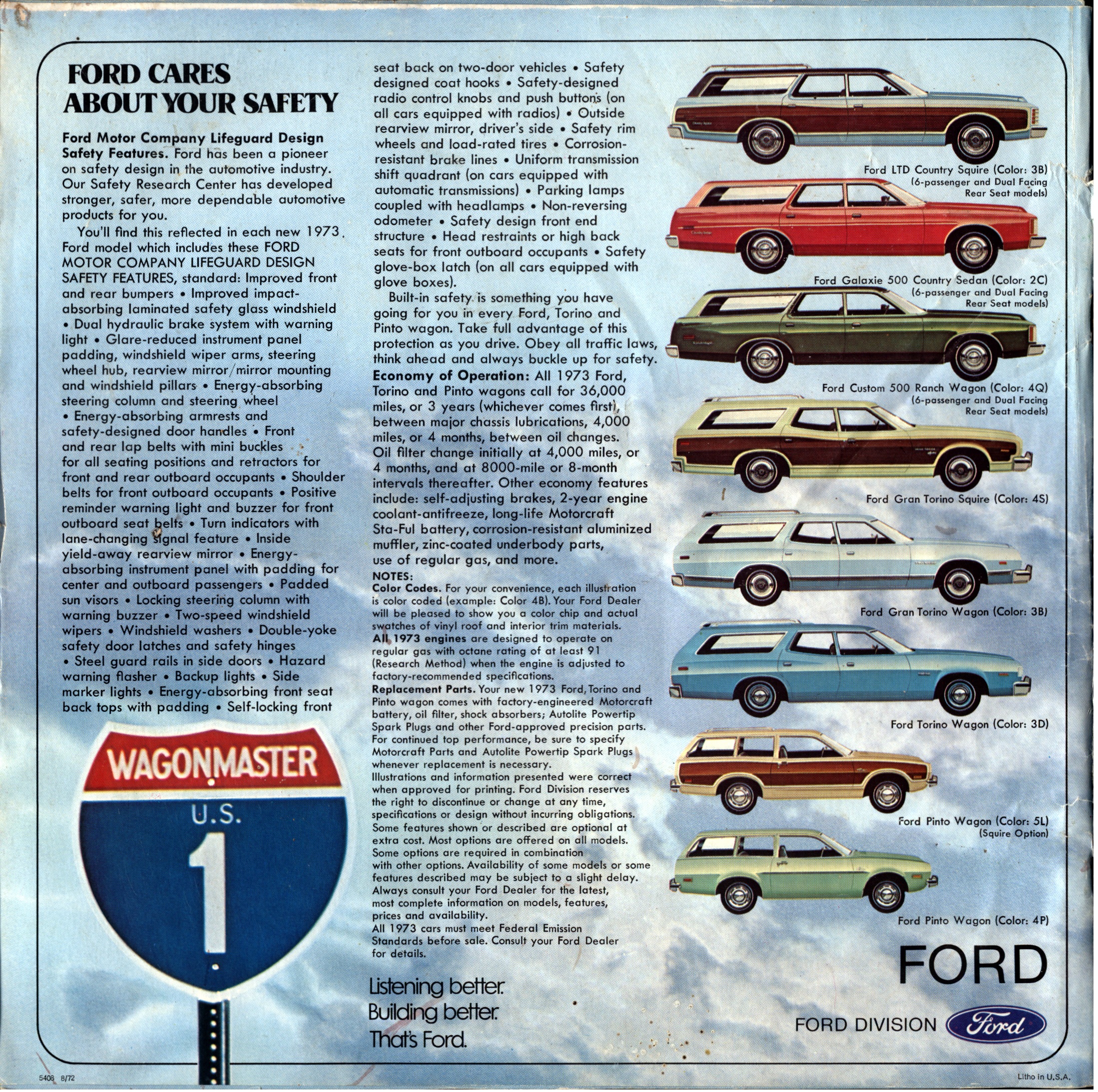 1973 Ford Wagons Brochure 22