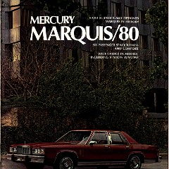 1980 Mercury Marquis 01-80 Revised