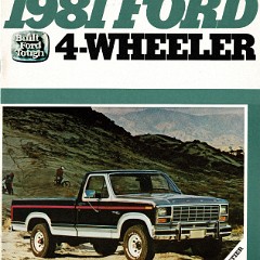 1981 Ford 4X4 (09-80) - Canada