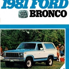 1981 Ford Bronco (09-80) - Canada