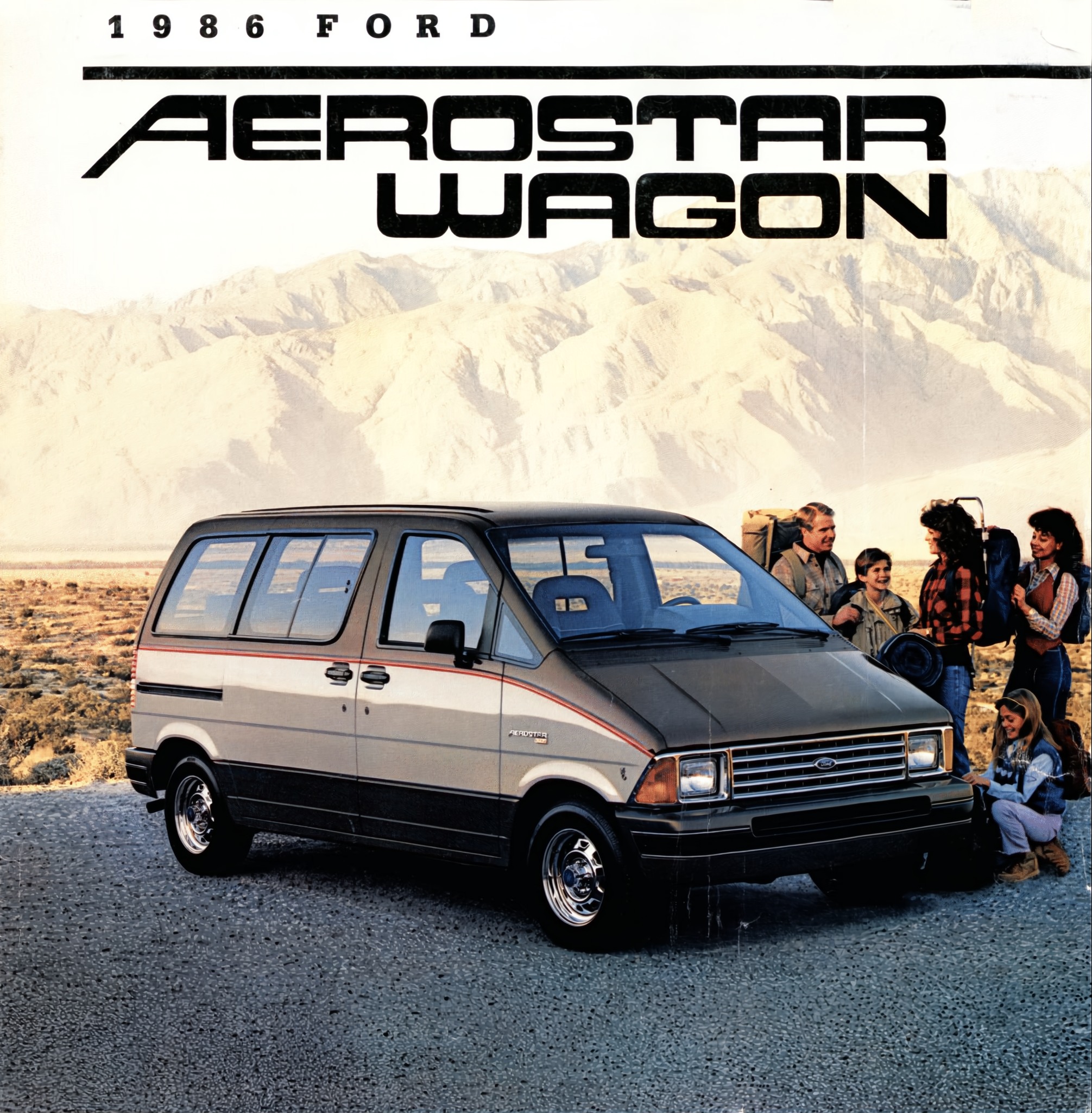 1986 Ford Aerostar Wagon Brochure 01
