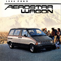 1986 Ford Aerostar Wagon Brochure 01
