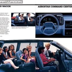 1986 Ford Aerostar Wagon Brochure 10-11