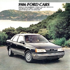 1986 Ford Cars 01-86 Revised