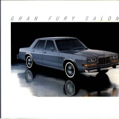 1987 Plymouth Gran Fury Salon Brochure 01