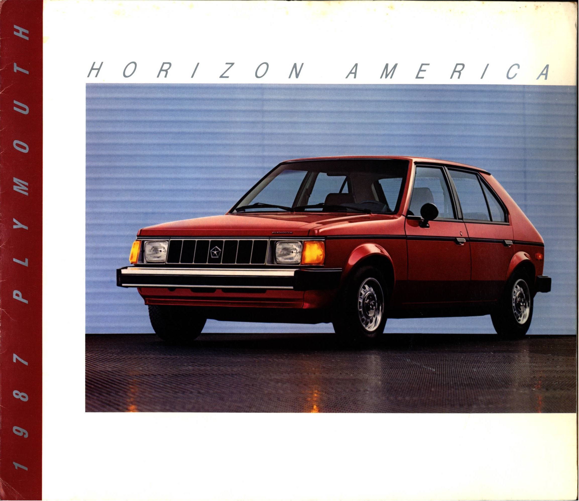 1987 Plymouth Horizon America Brochure 01