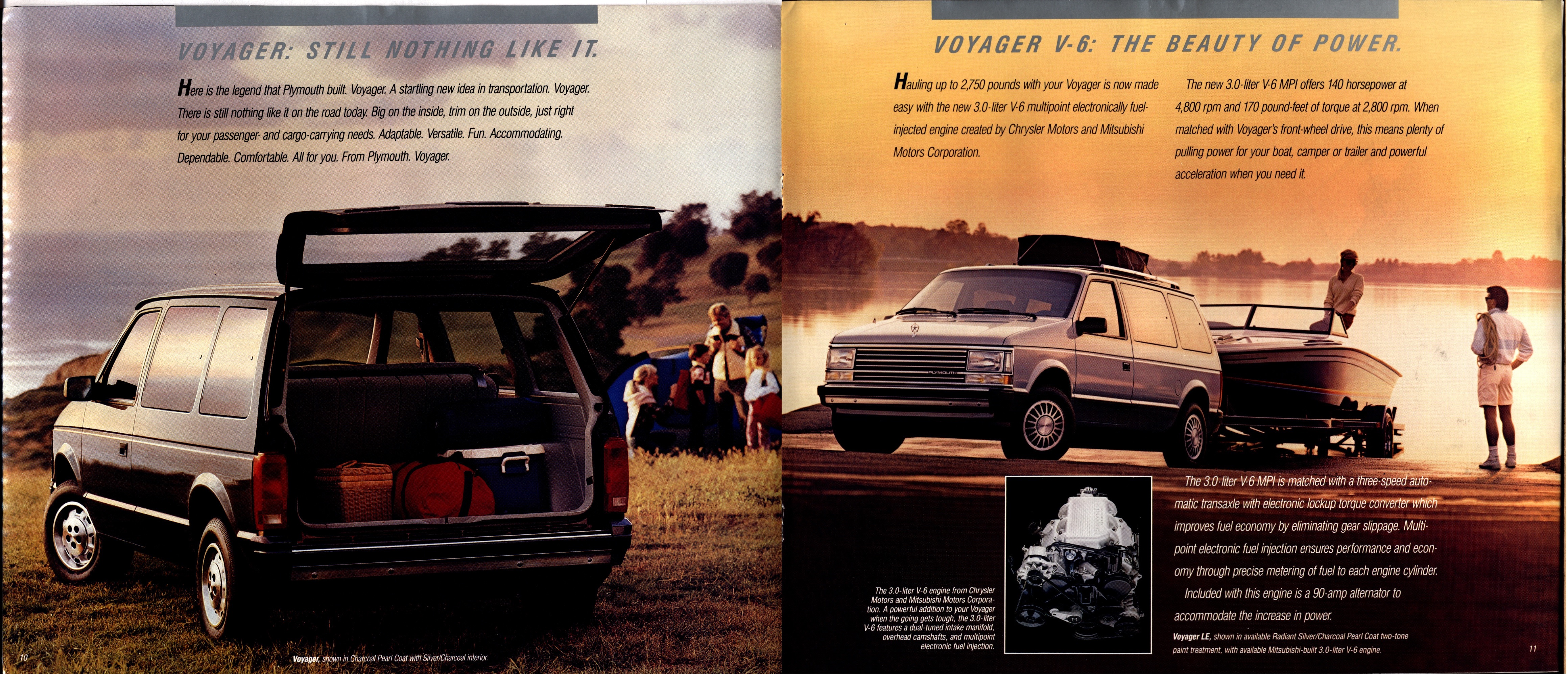 1987 Plymouth Voyager Brochure (Rev) 10-11