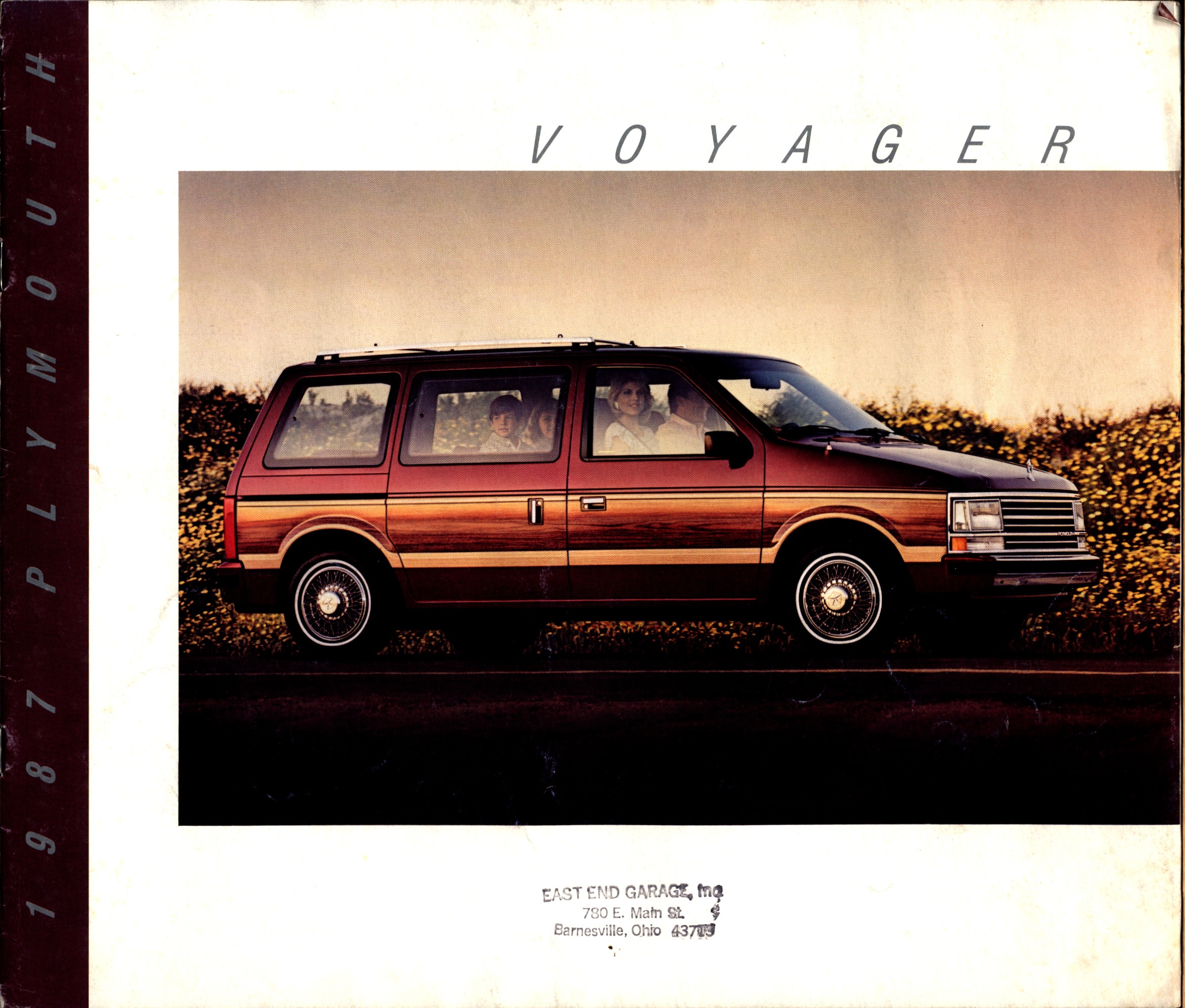 1987 Plymouth Voyager Brochure 01