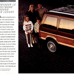 1987 Plymouth Voyager Brochure 02-04-05