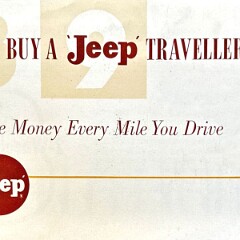 1961 Jeep Traveller Mailer 1961 Jeep Traveller Mailer