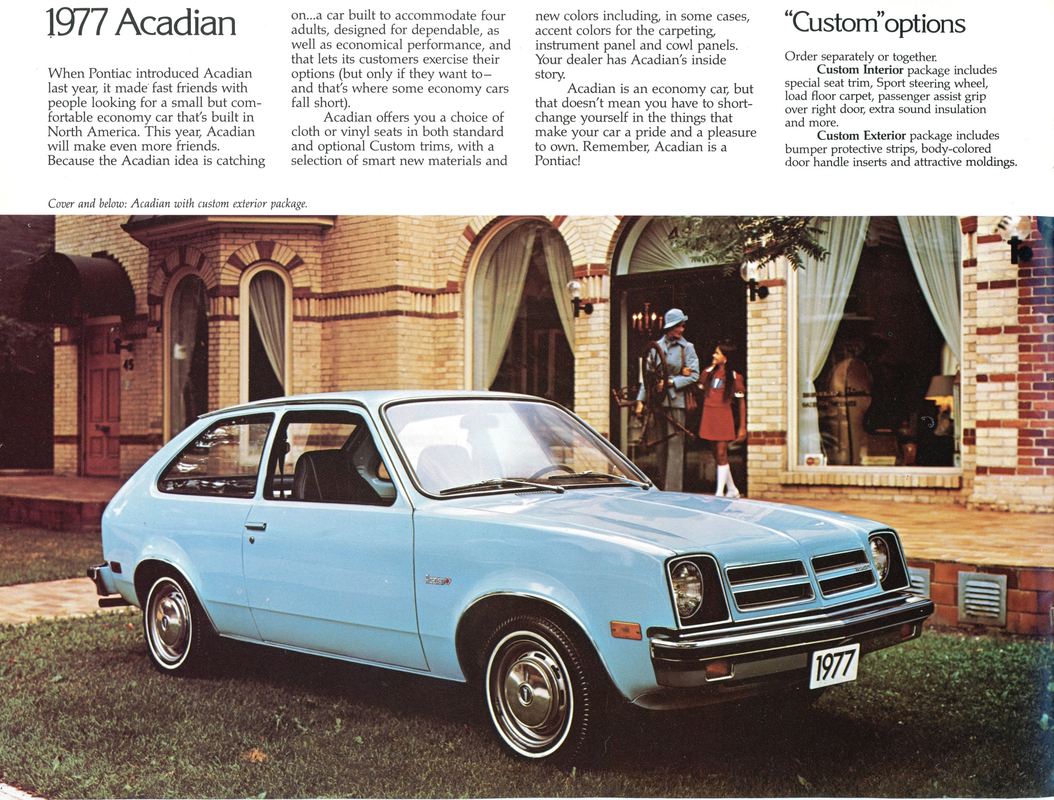 1977 Pontiac Acadian Brochure (Cdn) 02