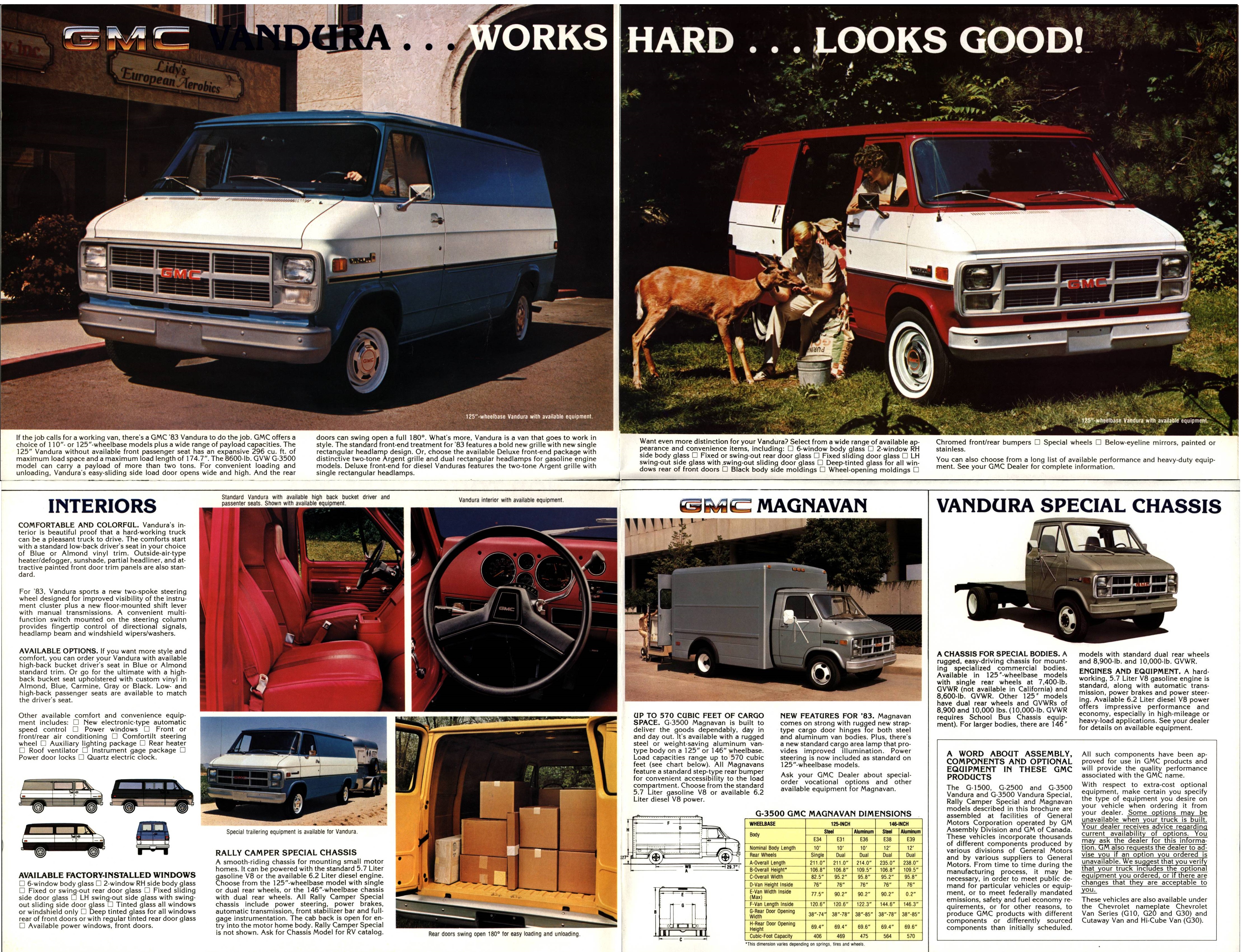 1983 GMC Vandura Brochure 04-05-06-07