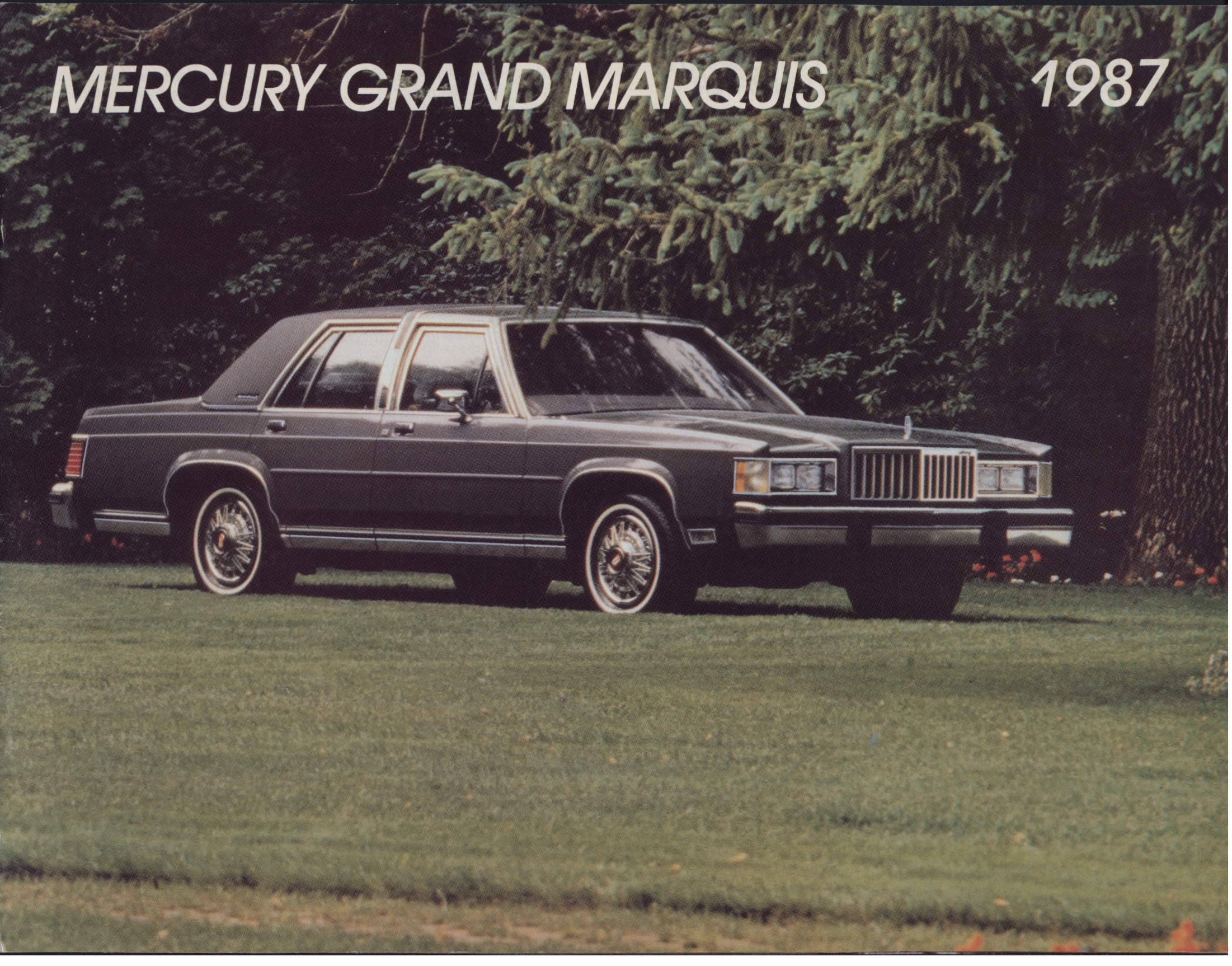 1987 Mercury Grand Marquis Brochure (Cdn) 01