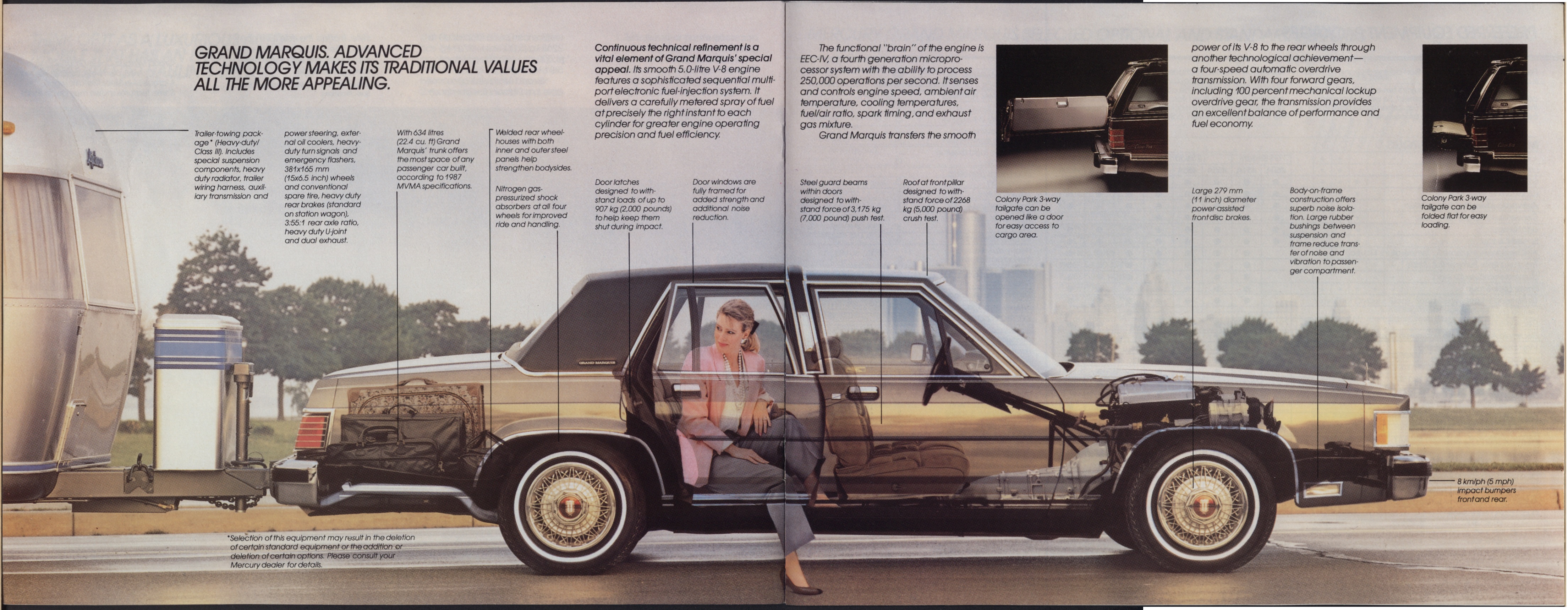 1987 Mercury Grand Marquis Brochure (Cdn) 08-09