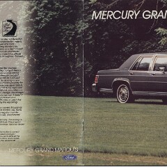 1987 Mercury Grand Marquis Brochure (Cdn) 12-01