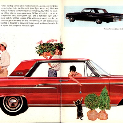 1962 Mercury Monterey Brochure Canada 12-13