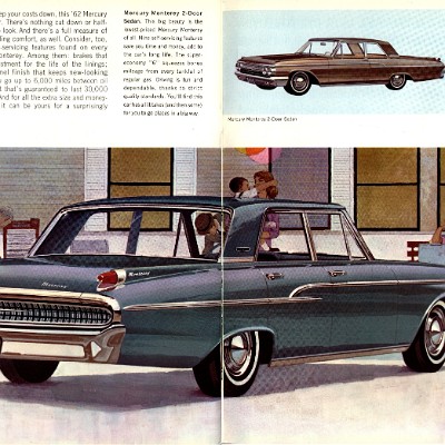 1962 Mercury Monterey Brochure Canada 14-15