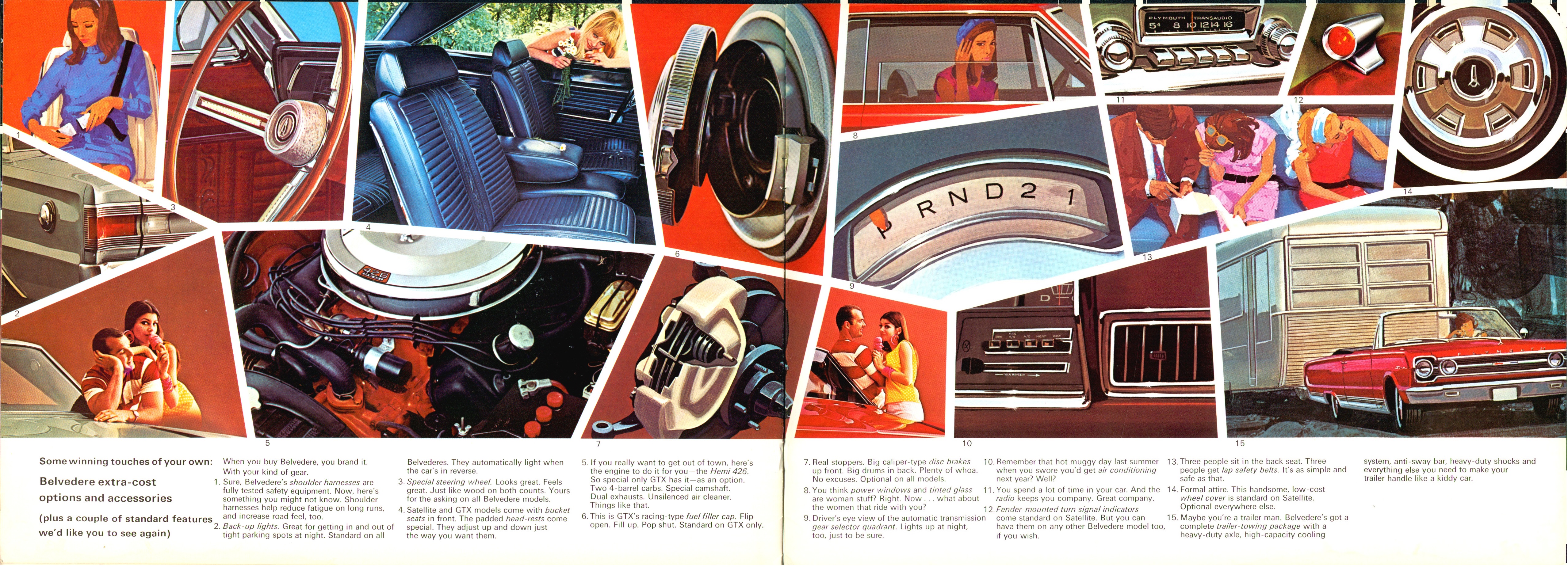 1967 Plymouth Belvedere Brochure Canada 10-11