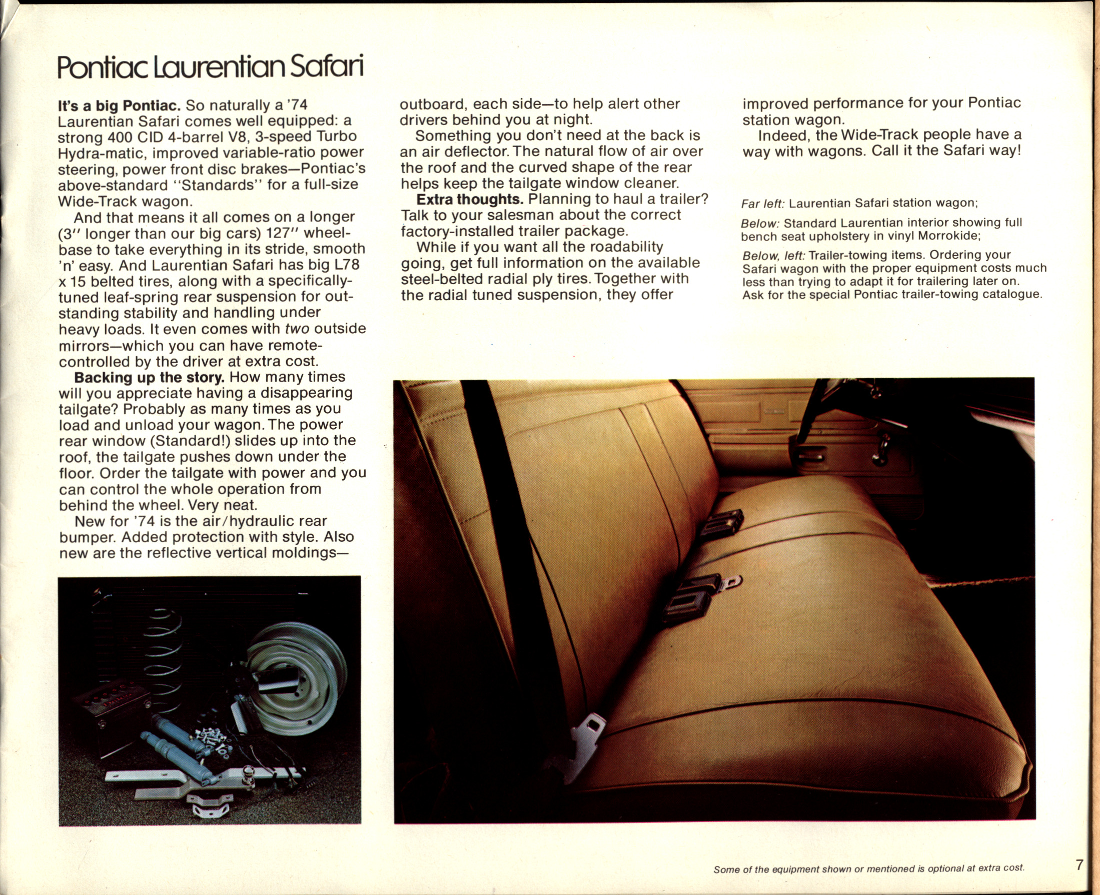 1974 Pontiac Safaris Brochure Canada 07