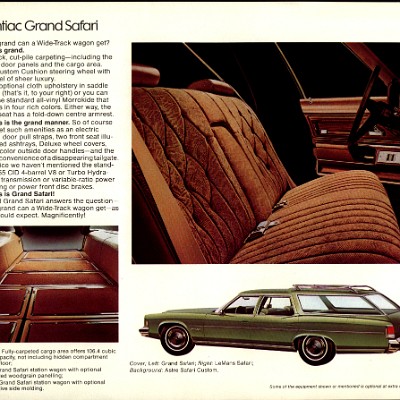 1974 Pontiac Safaris Brochure Canada 03