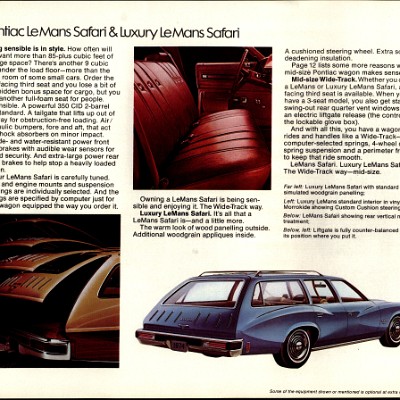 1974 Pontiac Safaris Brochure Canada 09