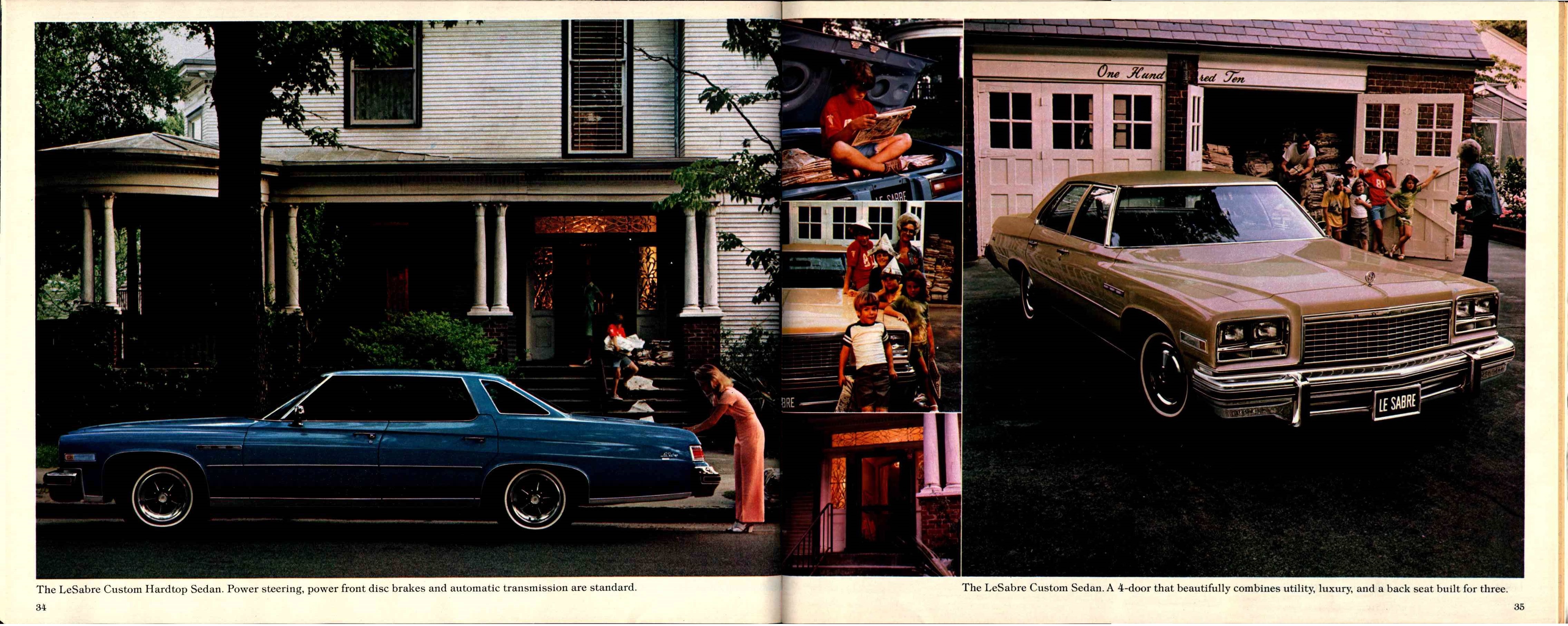 1976 Buick Full Line 34-35
