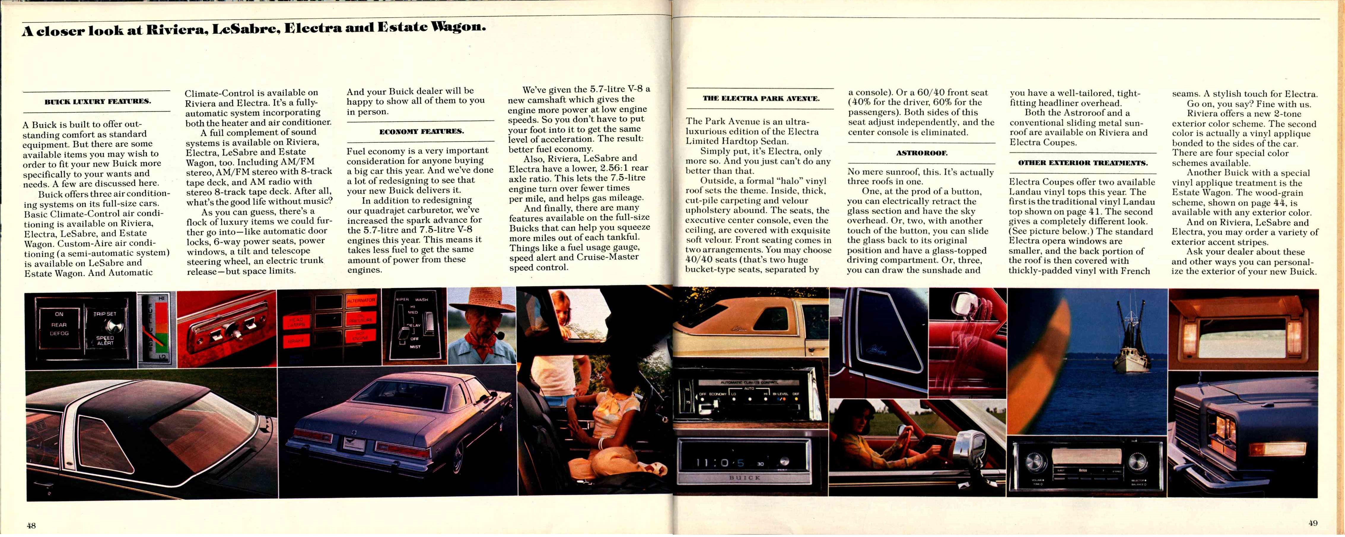 1976 Buick Full Line 48-49