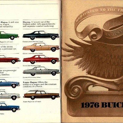 1976 Buick Full Line 50-51
