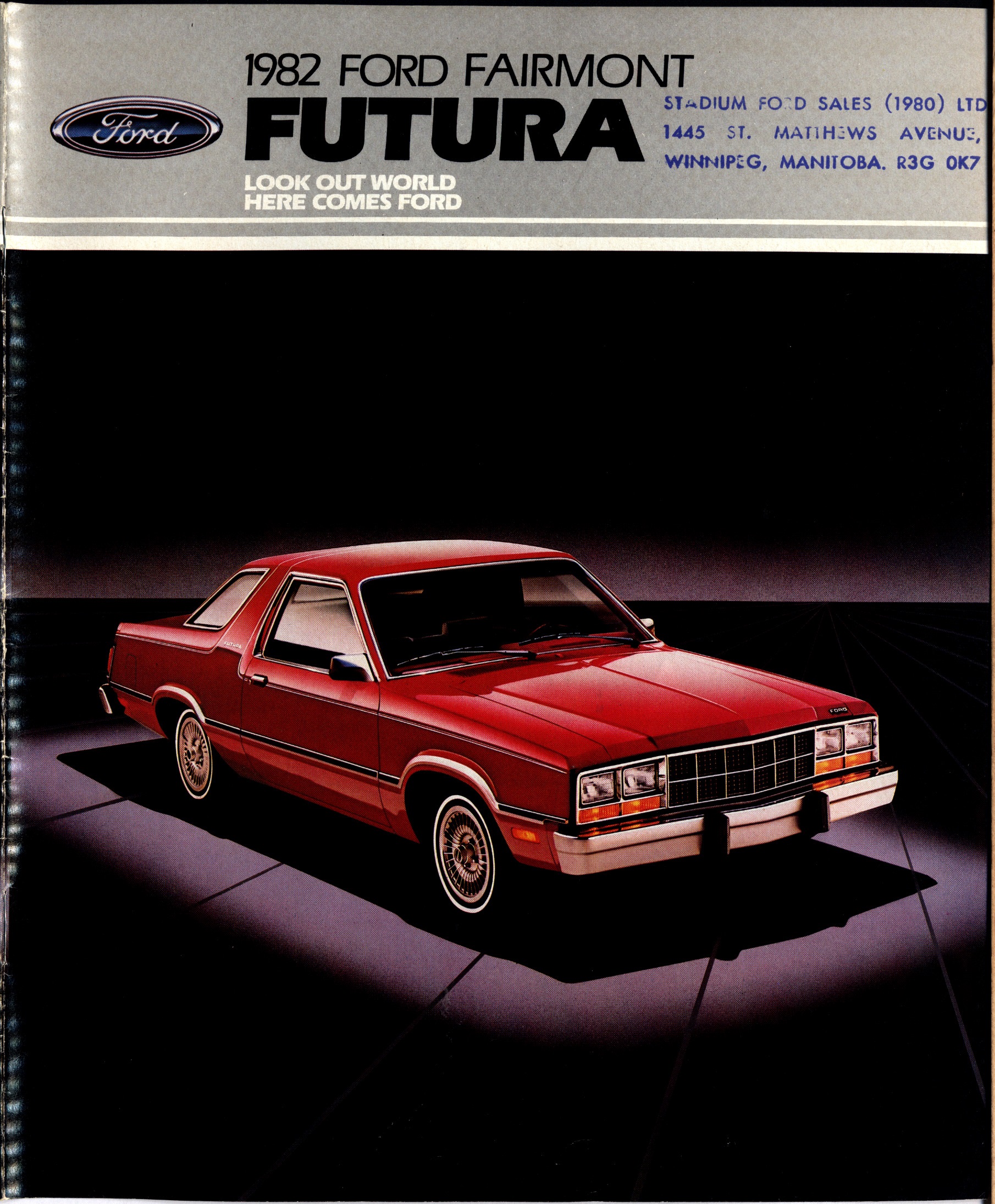 1982 Ford Fairmont Brochure Canada 01