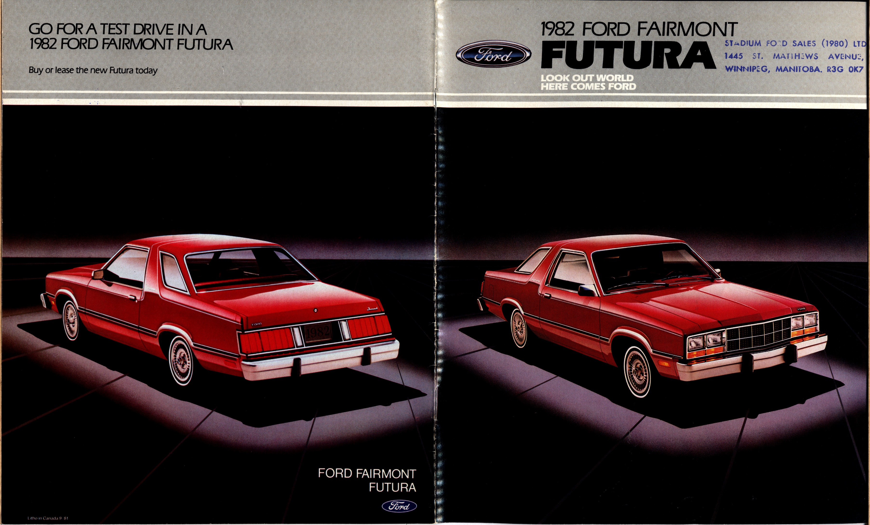 1982 Ford Fairmont Brochure Canada 16-01