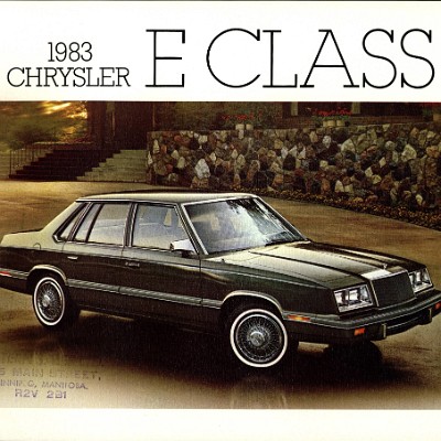 1983 Chrysler E Class Canada