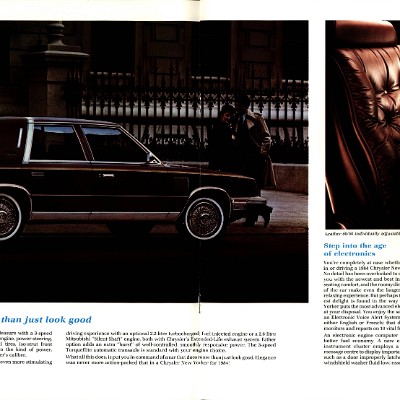 1984 Chrysler New Yorker Brochure Canada 04-05