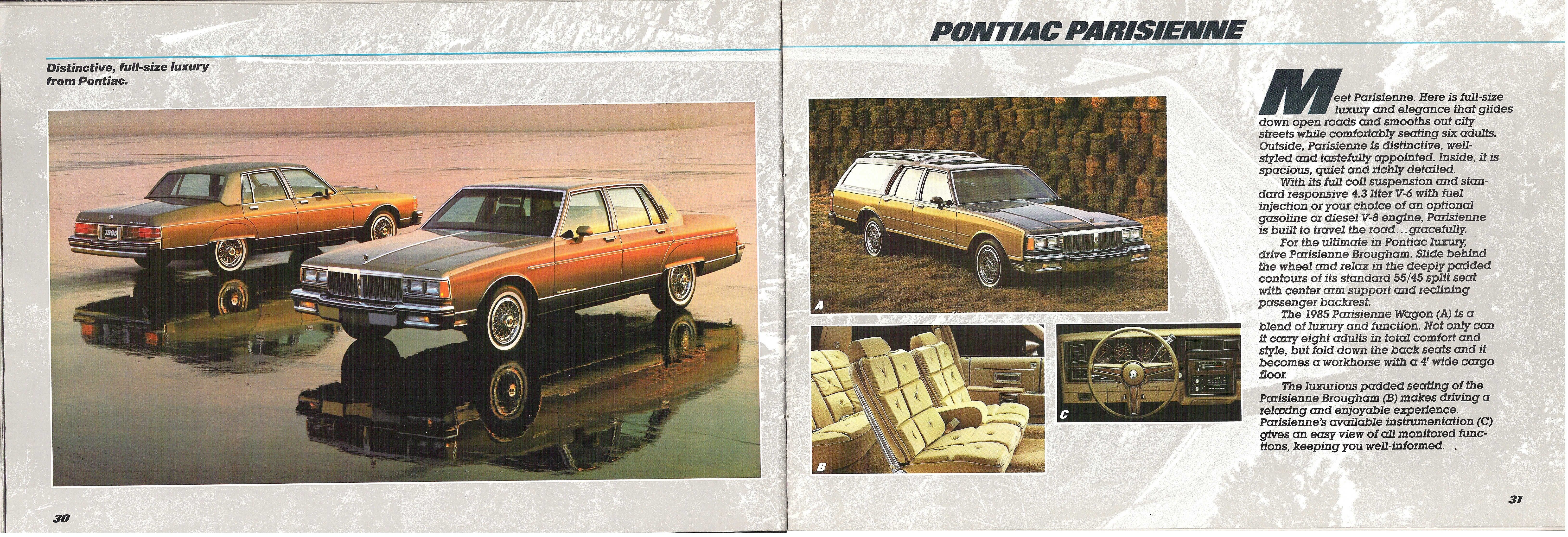 1985 Pontiac Full Line 30-31