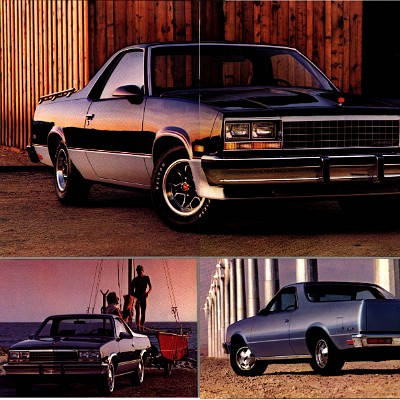1987 Chevrolet El Camino Brochure 02-03