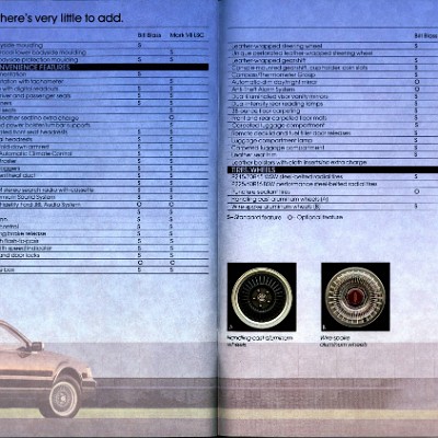 1988 Lincoln Mark VII Brochure Canada 12-13