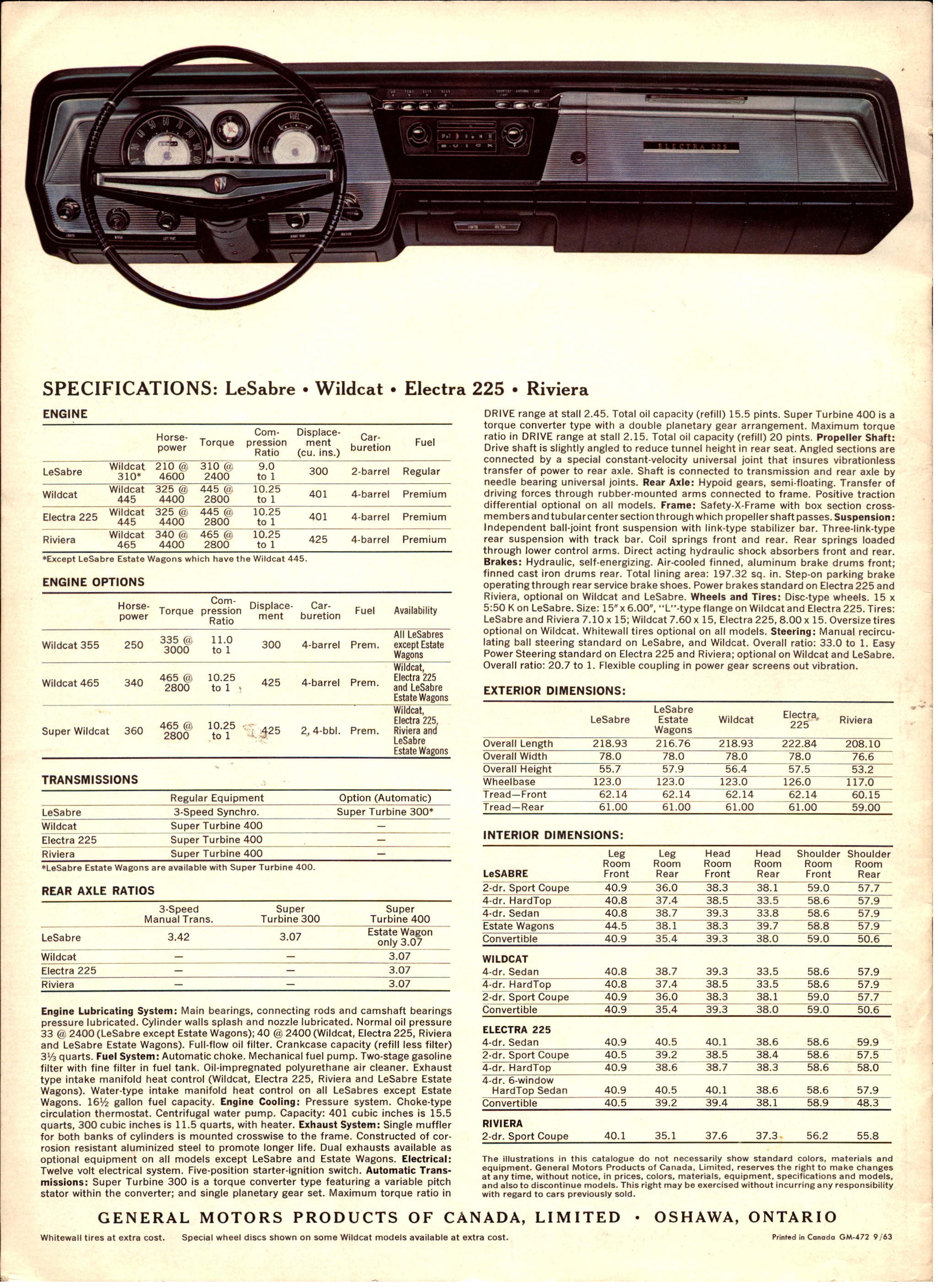 1964 Buick Full Size Brochure (Cdn) 20