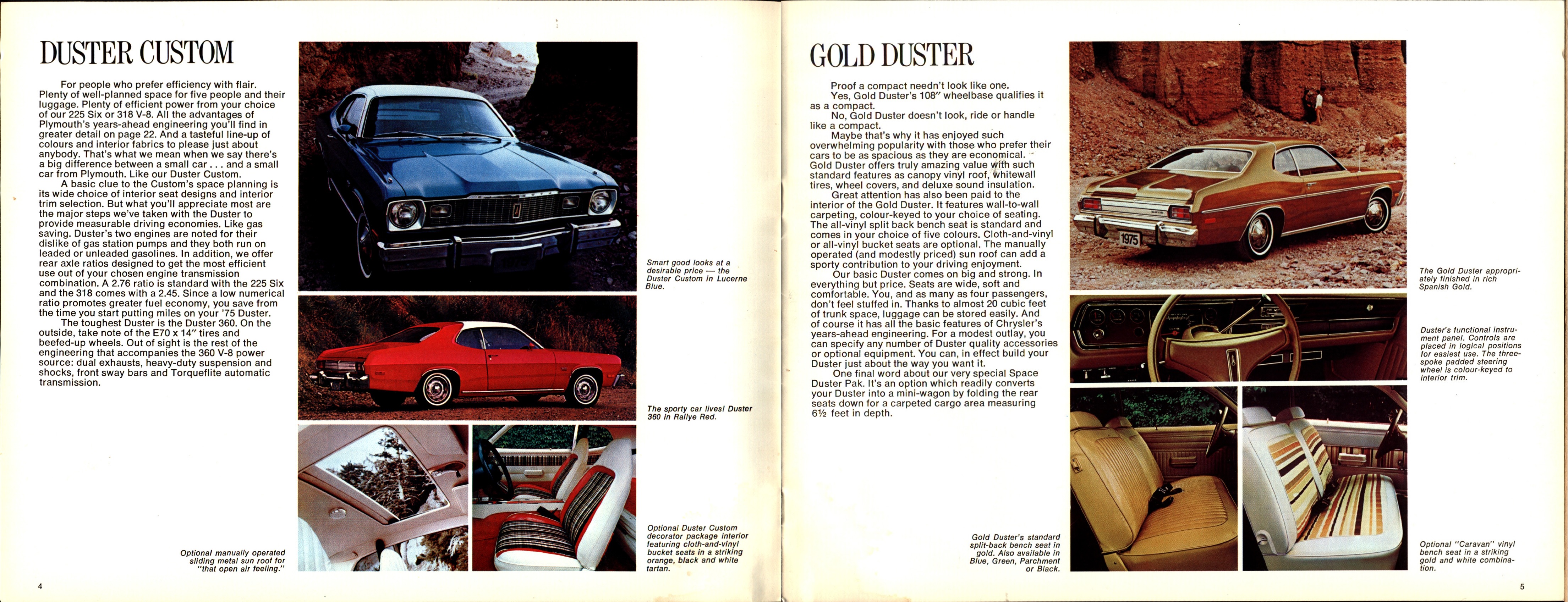 1975 Plymouth Full Line Brochure (Cdn) 04-05