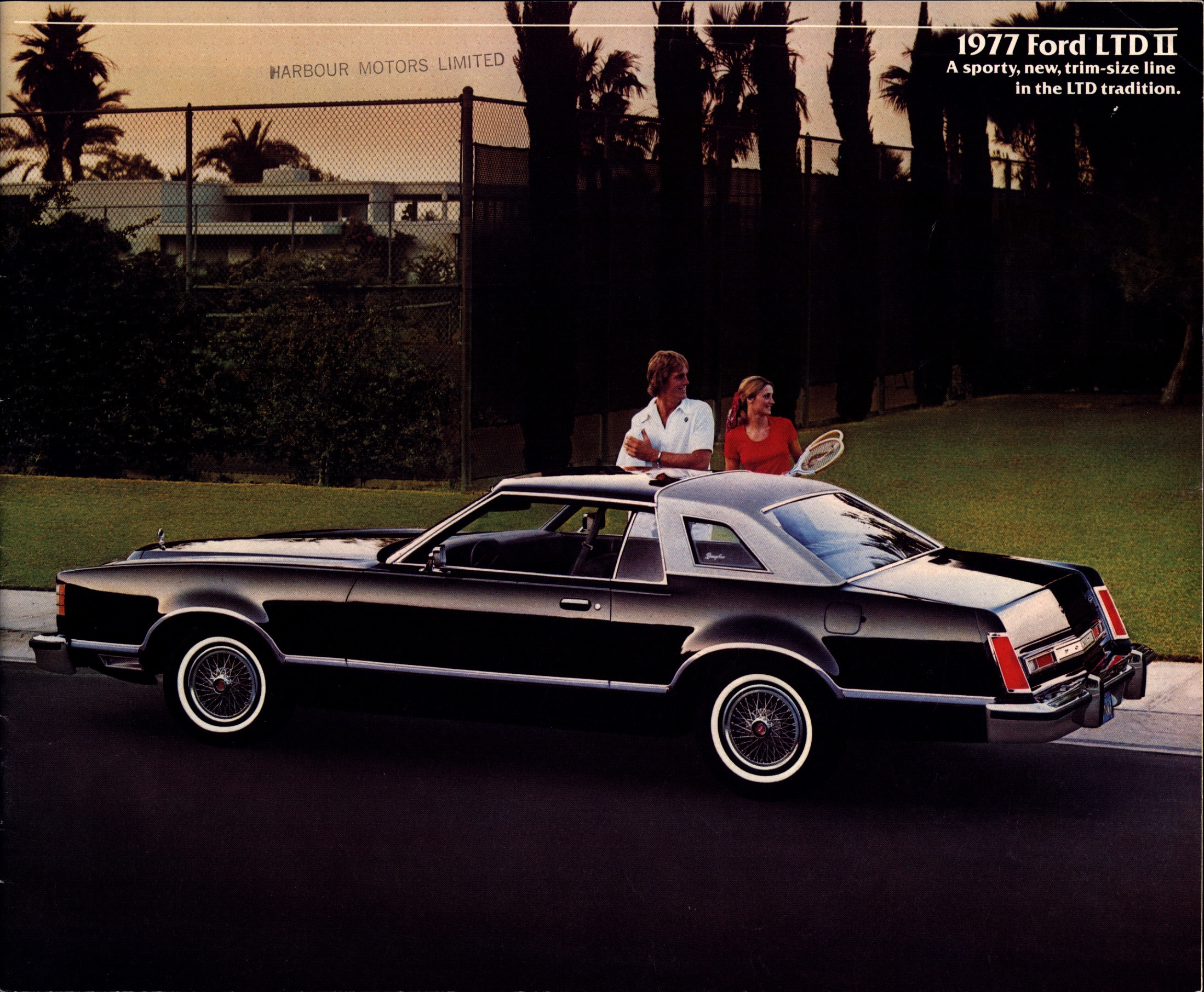 1977 Ford LTD II Brochure (Cdn) 01