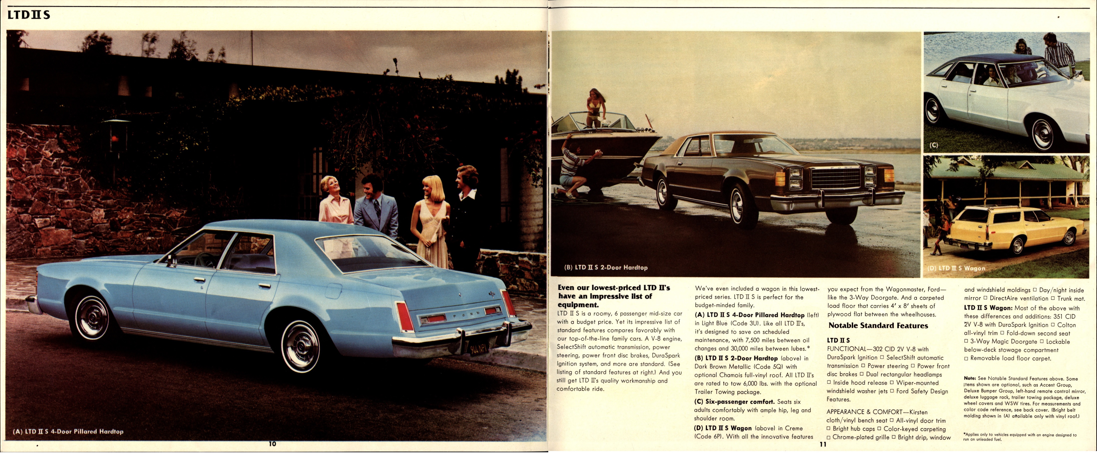 1977 Ford LTD II Brochure (Cdn) 10-11