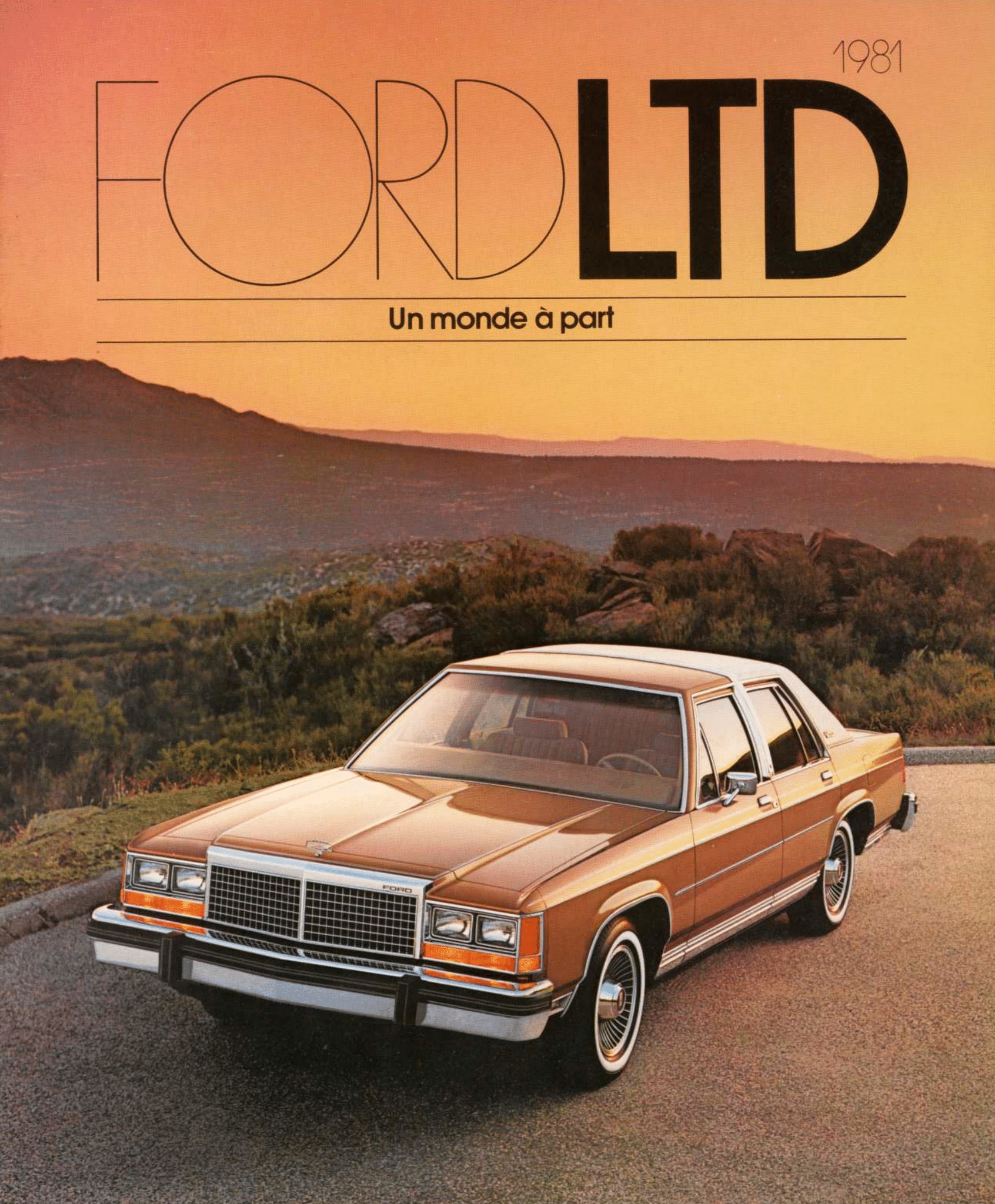 1981 Ford LTD Brochure (Cdn-Fr) 01