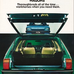 1982 Ford Falcon GL & Fairmont Wagons - Australia