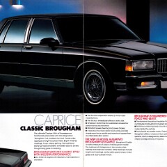 1987 Chevrolet Caprice Brochure 04-05