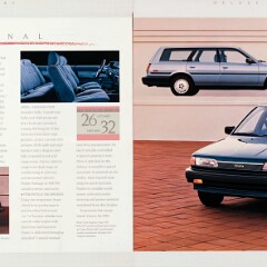 1988 Toyota Camry Brochure 12-13