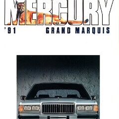 1991 Mercury Grand Marquis Brochure (Cdn-Fr) 01