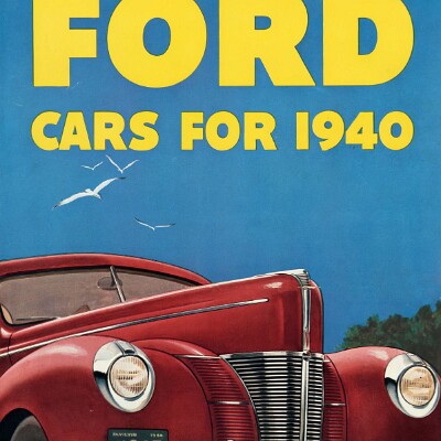 1940 Ford Cars Folder