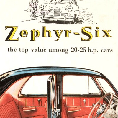 1953 Ford Zephyr Mk I - Australia