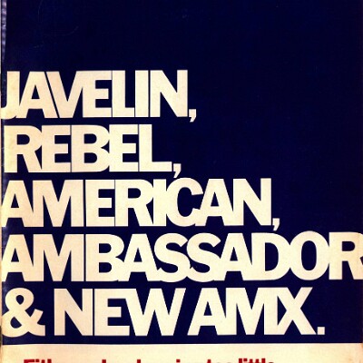 1968 AMC Full Line - Revised